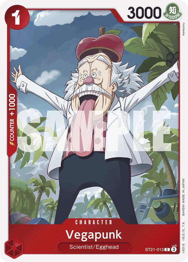 Vegapunk ST21-013 One Piece Starter Deck 21: Gear5