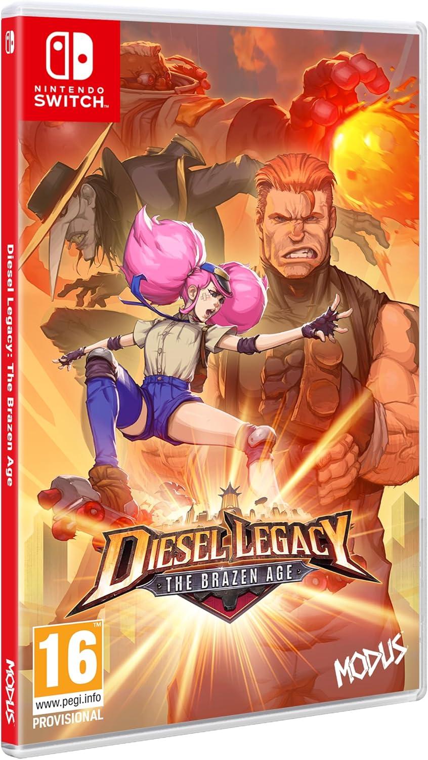 Carátula de Diesel Legacy: The Brazen Age para Switch (edición PAL España)