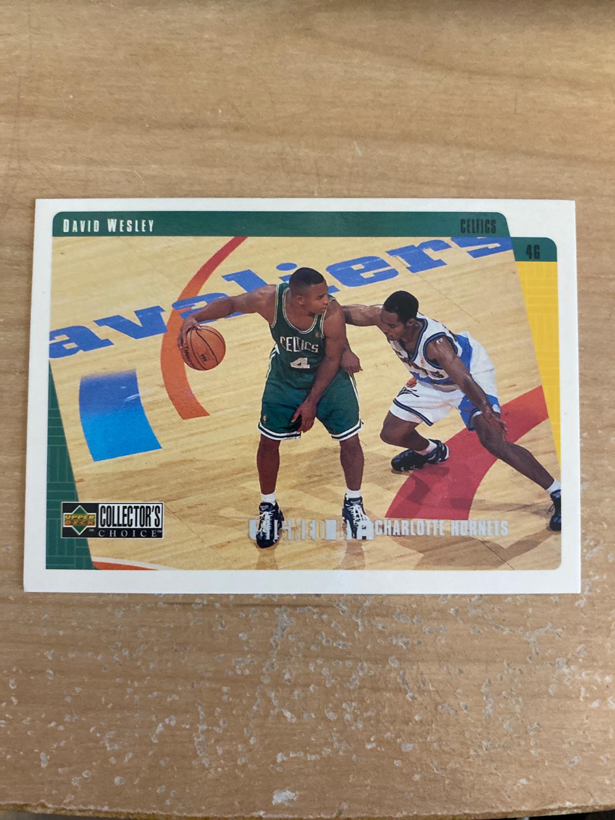 David Wesley #9 Basketball Cards 1997 Collector's Choice