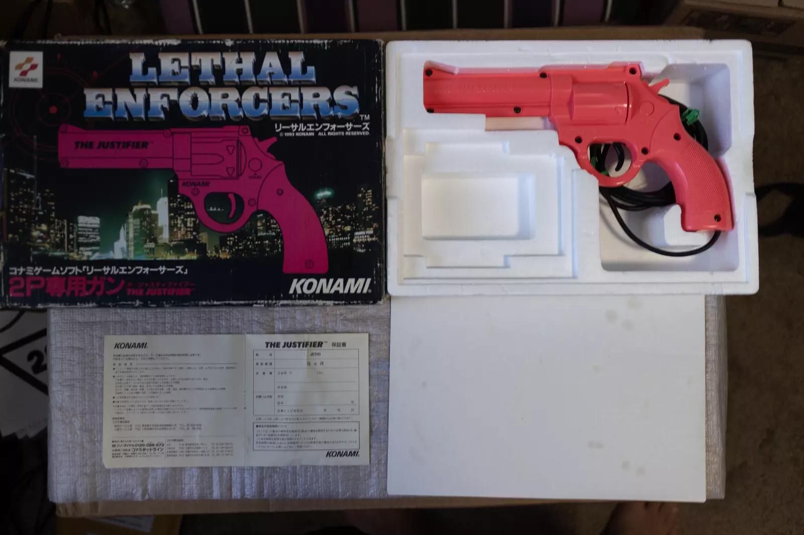 The Justifier Gun JP Sega Mega CD