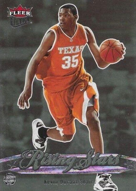 Kevin Durant #RS-1 Basketball Cards 2007 Fleer