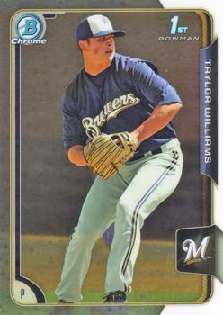 Taylor Williams #BCP115 Baseball Cards 2015 Bowman Chrome Prospects