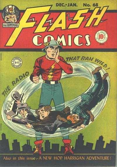 Flash Comics #68 (1945) Comic Books Flash Comics