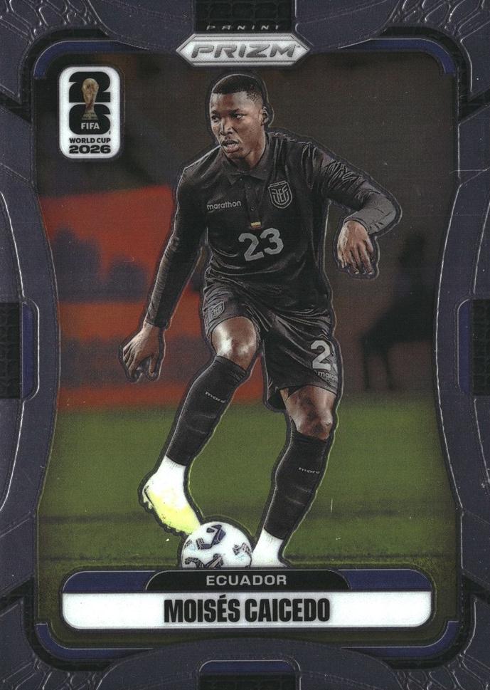 Moises Caicedo #210 2026 Panini FIFA 365 Stickers Extra Balkan Version