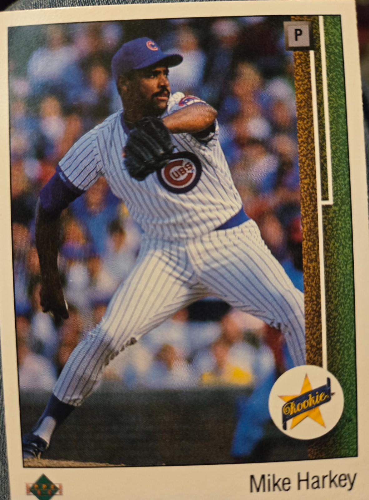 Mike Harkey #14 Baseball Cards 1989 Upper Deck