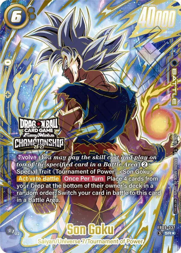 Son Goku [Championship 26-27] FB09-037 Prices | Dragon Ball Fusion