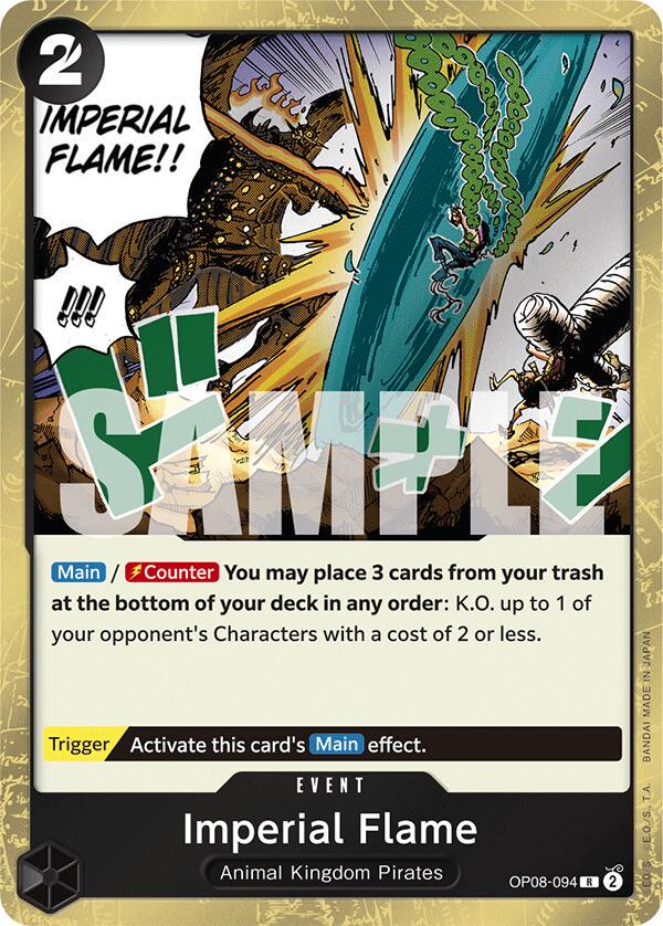 Imperial Flame OP08-094 One Piece Two Legends