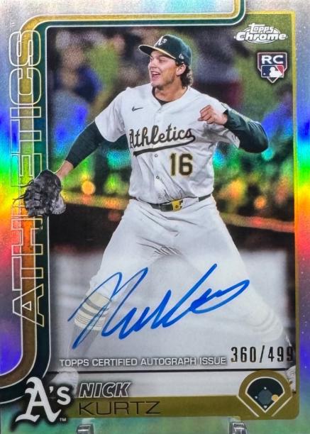 2025 Nick Kurtz [Refractor] #RA-KU