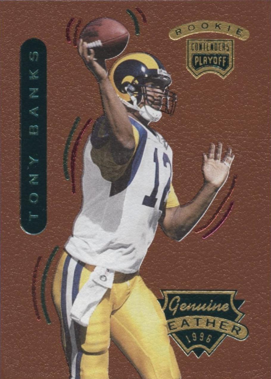 Tony Banks #71 1996 Playoff Contenders Football