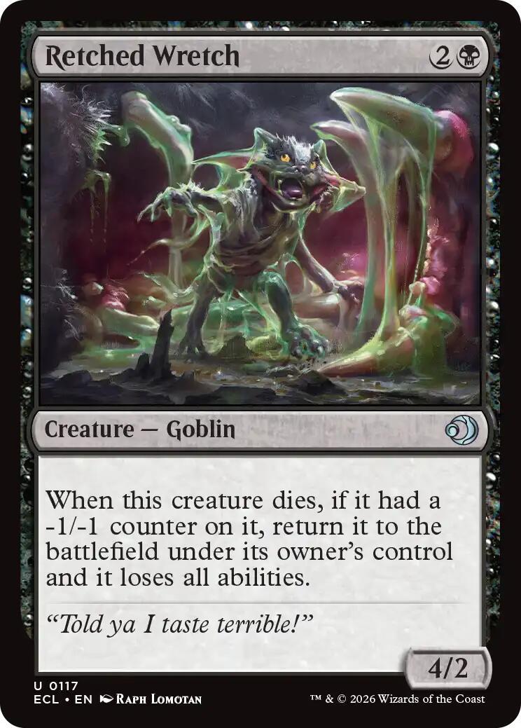Retched Wretch (Magic Lorwyn Eclipsed)