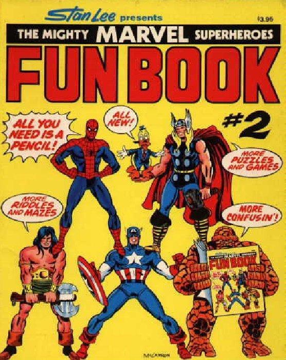 Mighty Marvel Superheroes: Fun Book #2 (1977) Comic Books Mighty Marvel Superheroes: Fun Book
