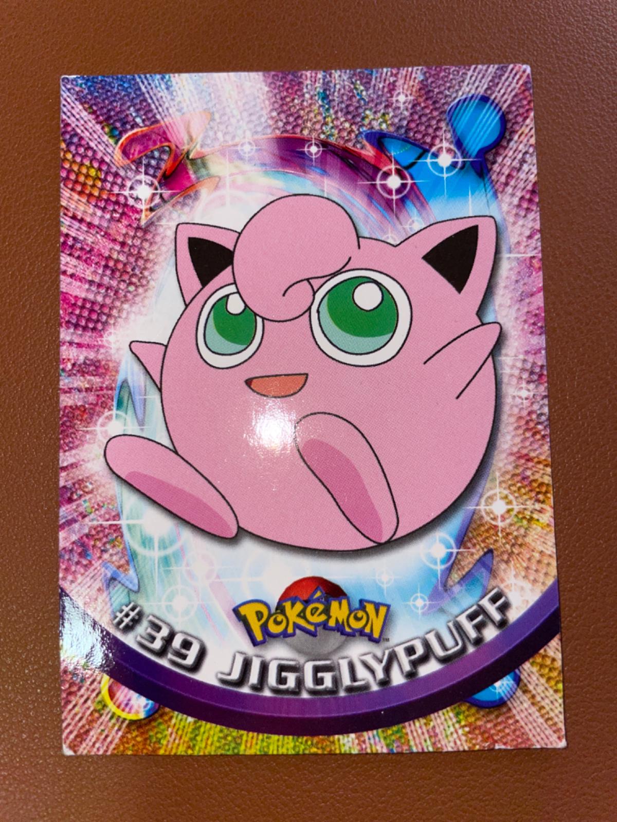 Jigglypuff #39 Pokemon 2000 Topps TV