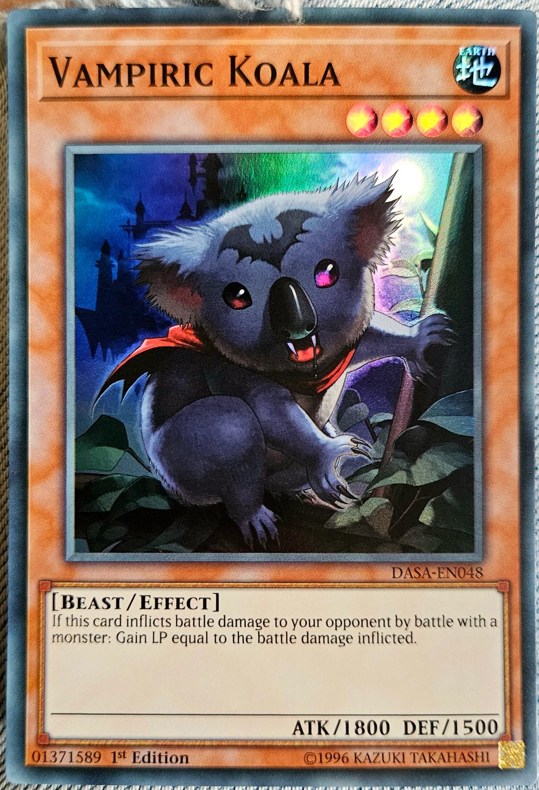 Vampiric Koala [1st Edition] DASA-EN048 Prices | YuGiOh Dark
