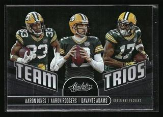 Aaron Jones, Aaron Rodgers, Davante Adams