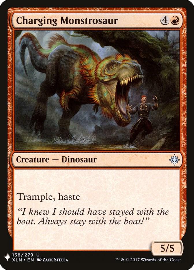 Charging Monstrosaur (Magic The List Reprints)
