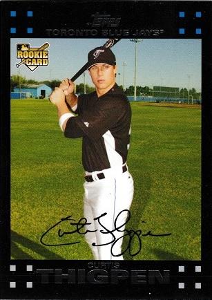 Curtis Thigpen #UH174 Baseball Cards 2007 Topps Update & Highlights