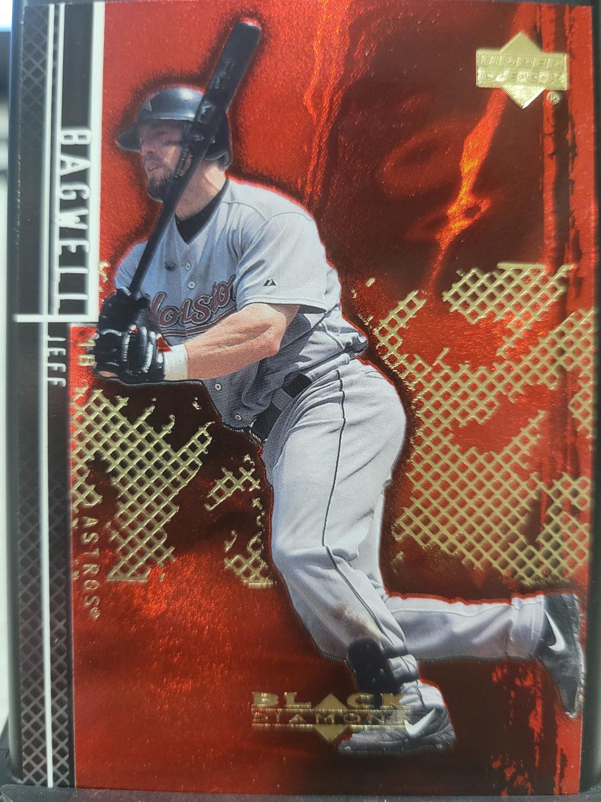 Jeff Bagwell #45 Baseball Cards 2000 Upper Deck Black Diamond Rookie Edition