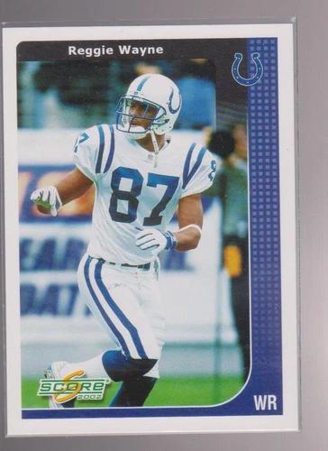 Reggie Wayne #101 2002 Panini Score Football