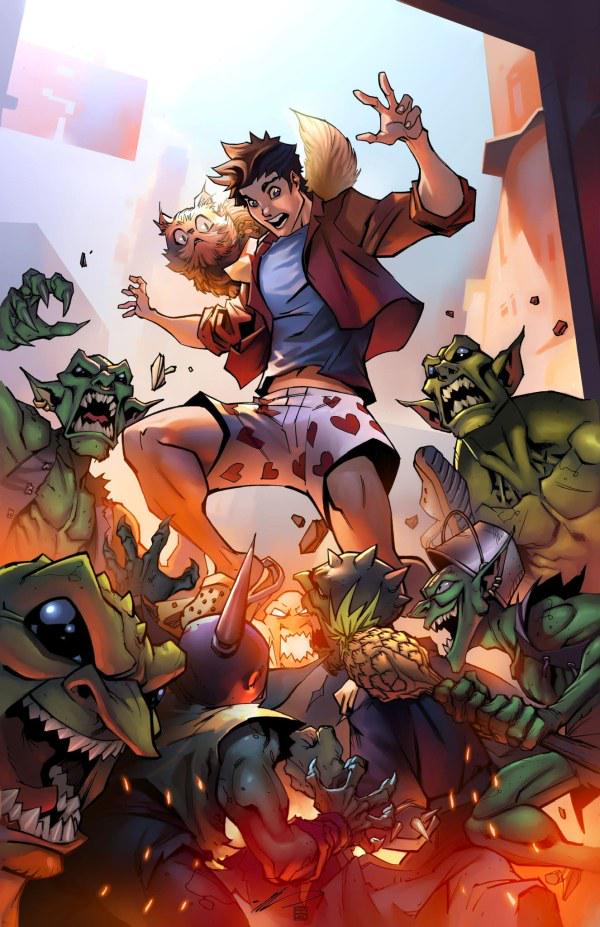 Dungeon Crawler Carl comic cover S-044 - Top Shelf design (Foil virgin)