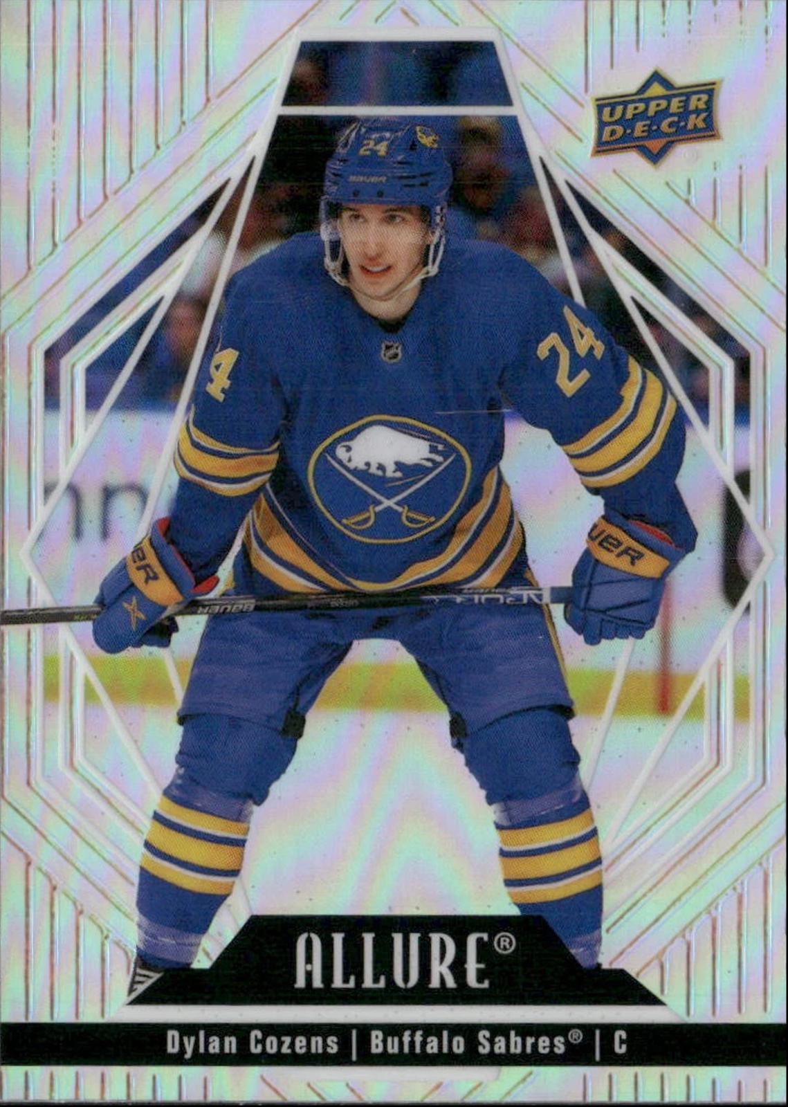 Dylan Cozens #62 2022-23 Upper Deck Allure Hockey