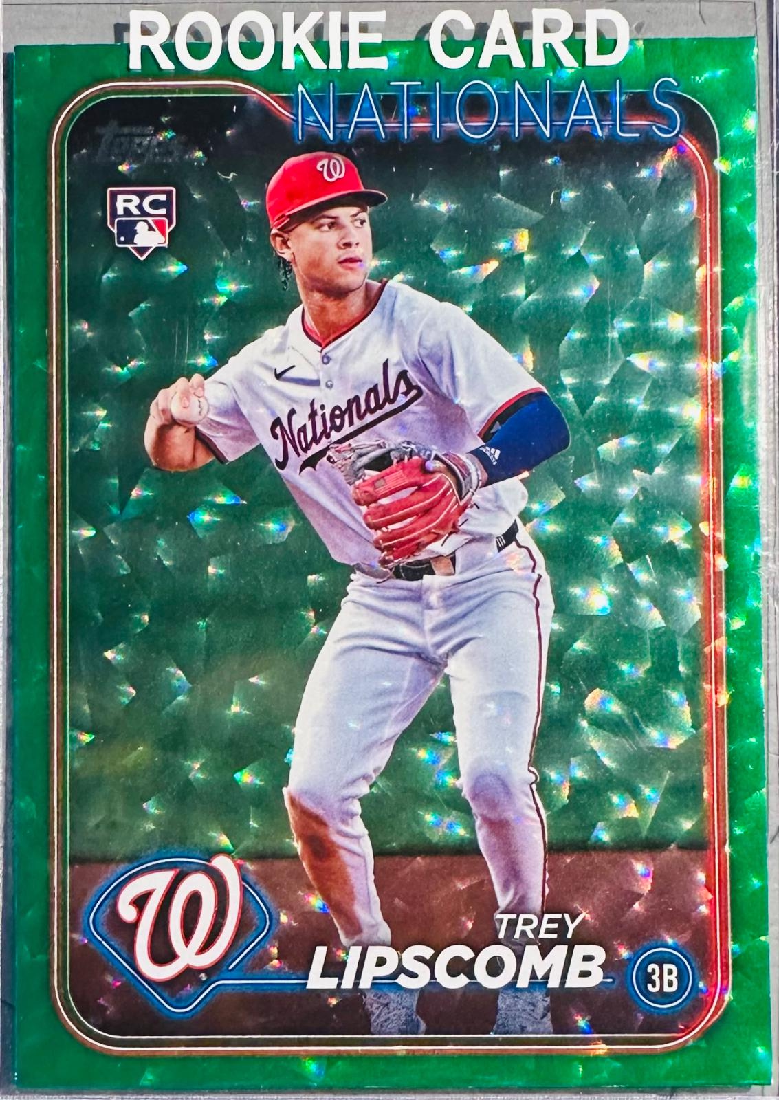 Trey Lipscomb [Green Crackle Foilboard] #US143