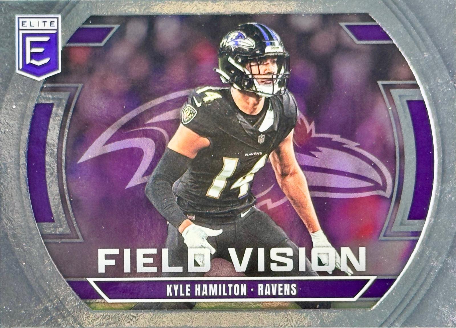 Kyle Hamilton #4 2025 Panini Donruss Elite Field Vision Football