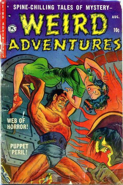 Weird Adventures #2 (1951) Comic Books Weird Adventures