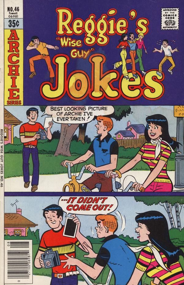 Reggie's Wise Guy Jokes #46 (1978) Comic Books Reggie's Wise Guy Jokes
