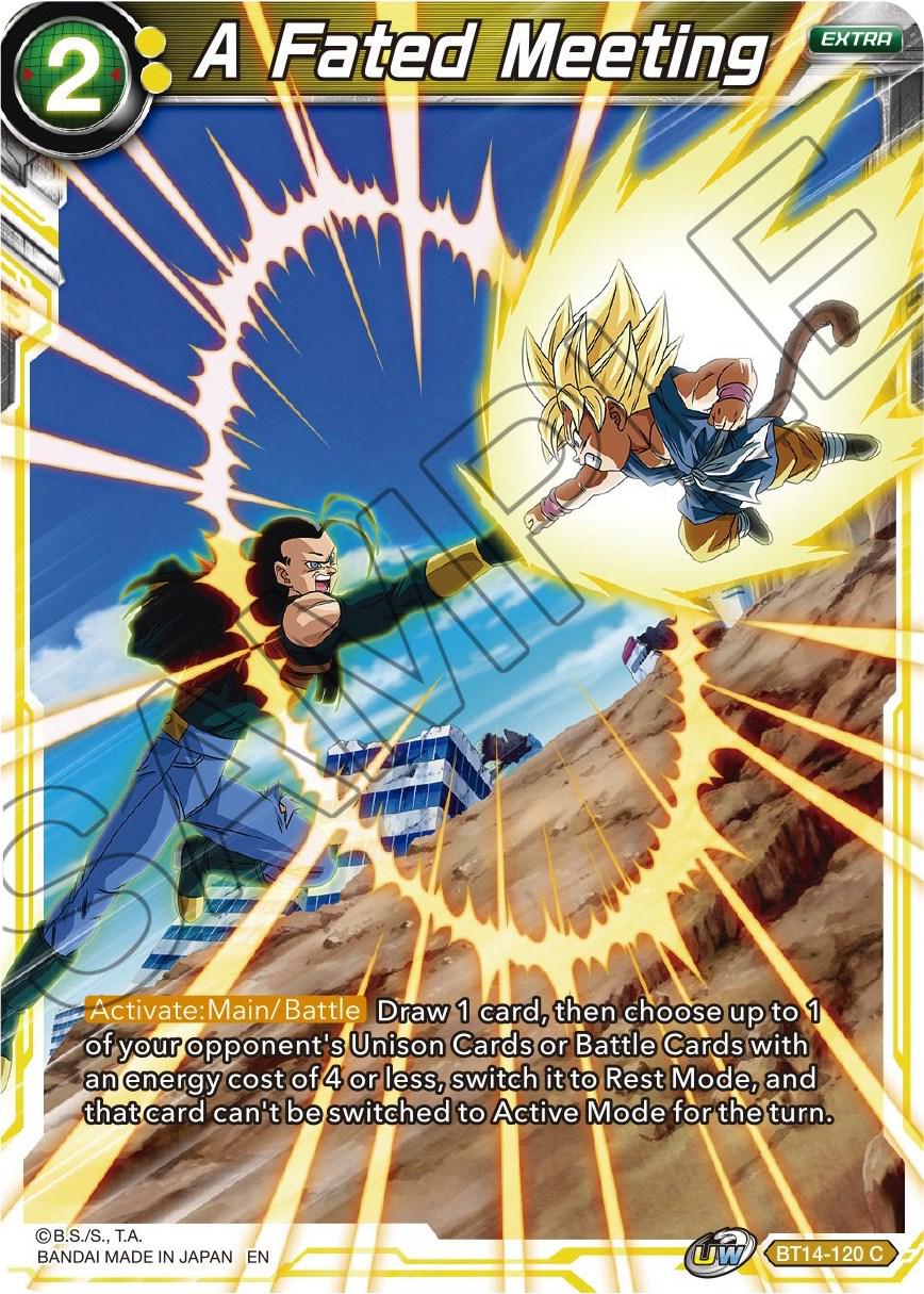A Fated Meeting BT14-120 Dragon Ball Super Cross Spirits