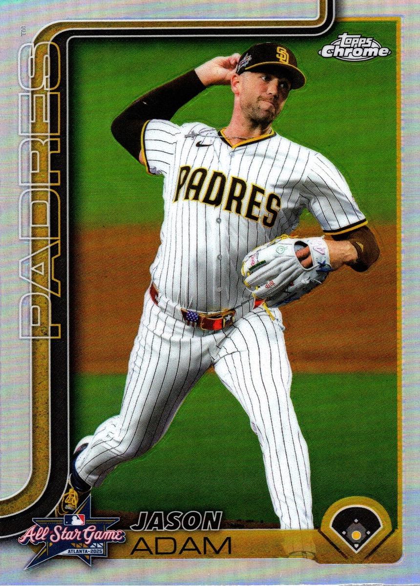 2025 Topps Chrome Update All-Star Game Jason Adam #ASGC-41 card
