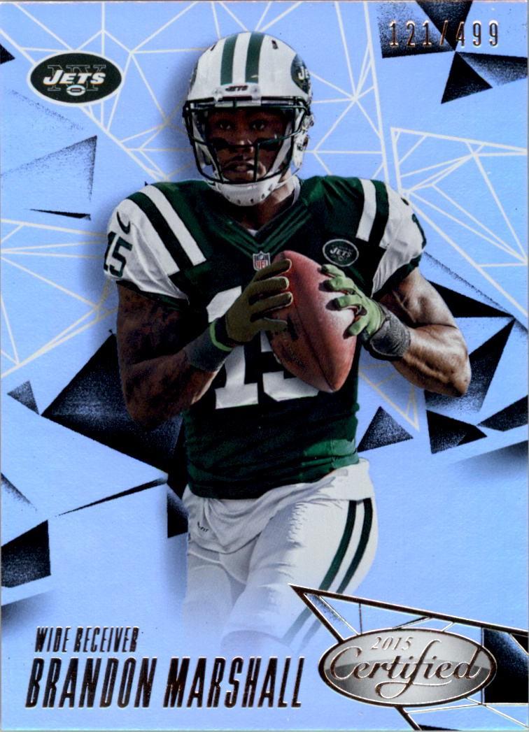 Brandon Marshall [Mirror Silver] #12