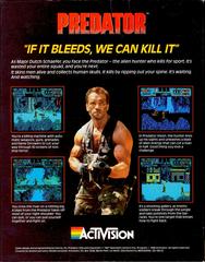 US Back Cover | Predator Commodore 64