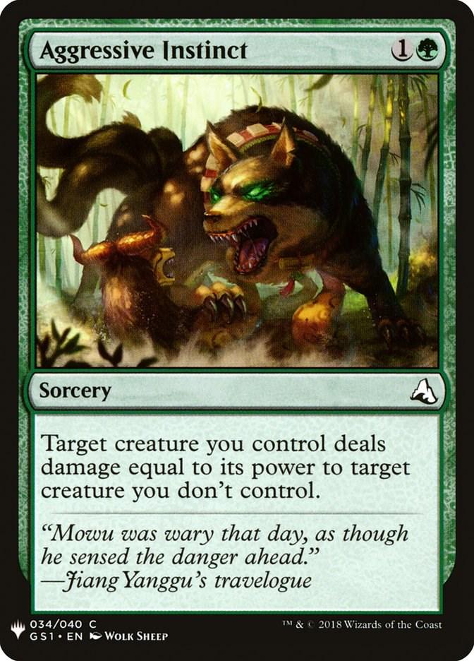 Aggressive Instinct (Magic The List Reprints)