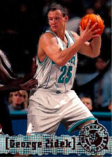 George Zidek #330 Basketball Cards 1995 Stadium Club