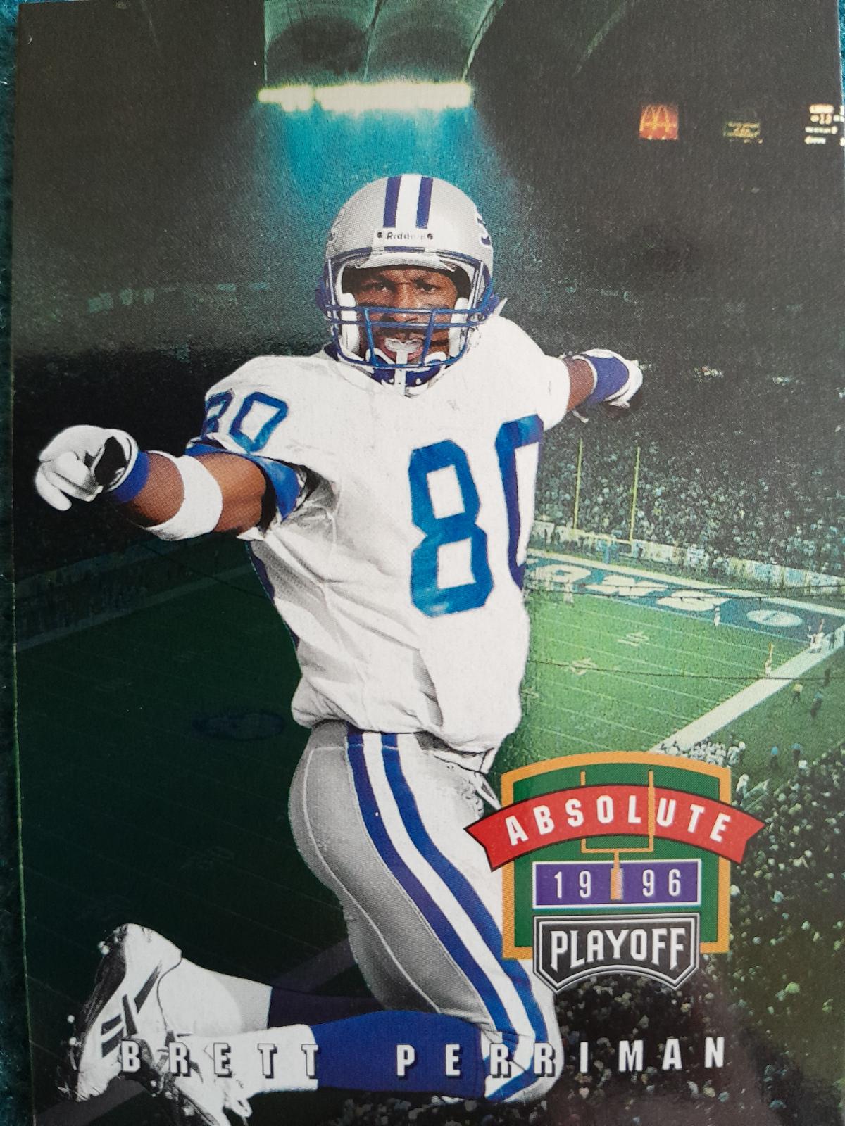 Brett Perriman #94 1996 Playoff Absolute Football