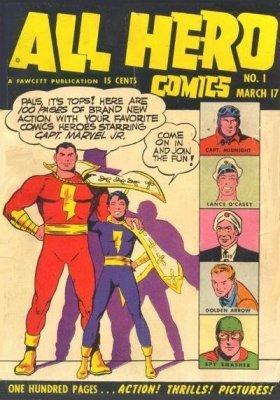 All-Hero Comics #1 (1943) Comic Books All-Hero Comics