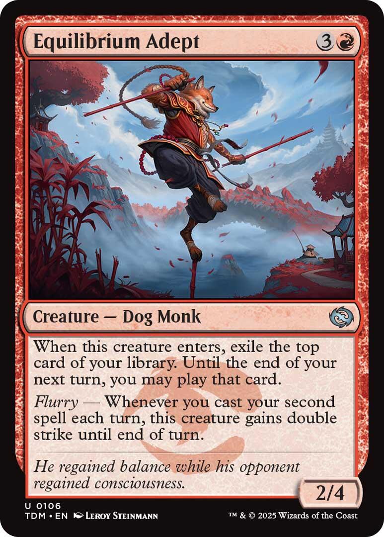 Equilibrium Adept #106 Magic Tarkir: Dragonstorm
