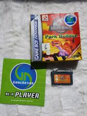 Front Cover Of Box (Aus Softcode-Euro) No Manual | Jurassic Park III: Park Builder PAL GameBoy Advance