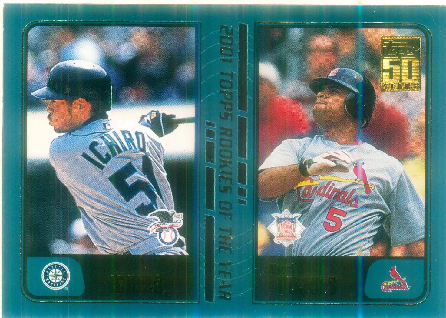 Albert Pujols #T99 Baseball Cards 2001 Topps