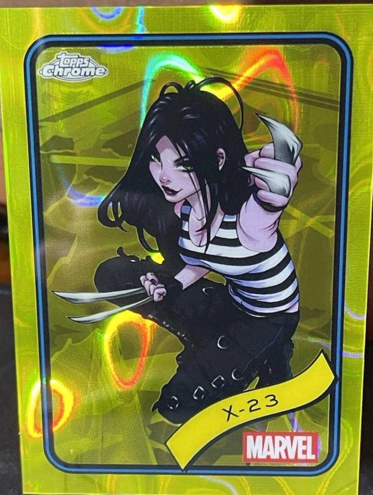 X-23 Yellow Lava Refractor