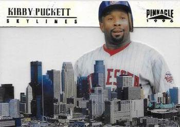 Kirby Puckett #14 Baseball Cards 1996 Pinnacle Skylines