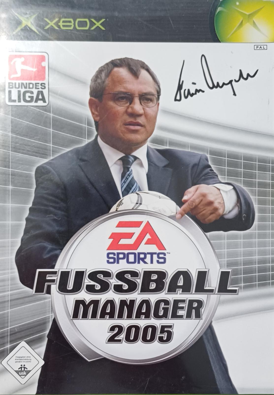 Fussball Manager 2005 PAL Xbox