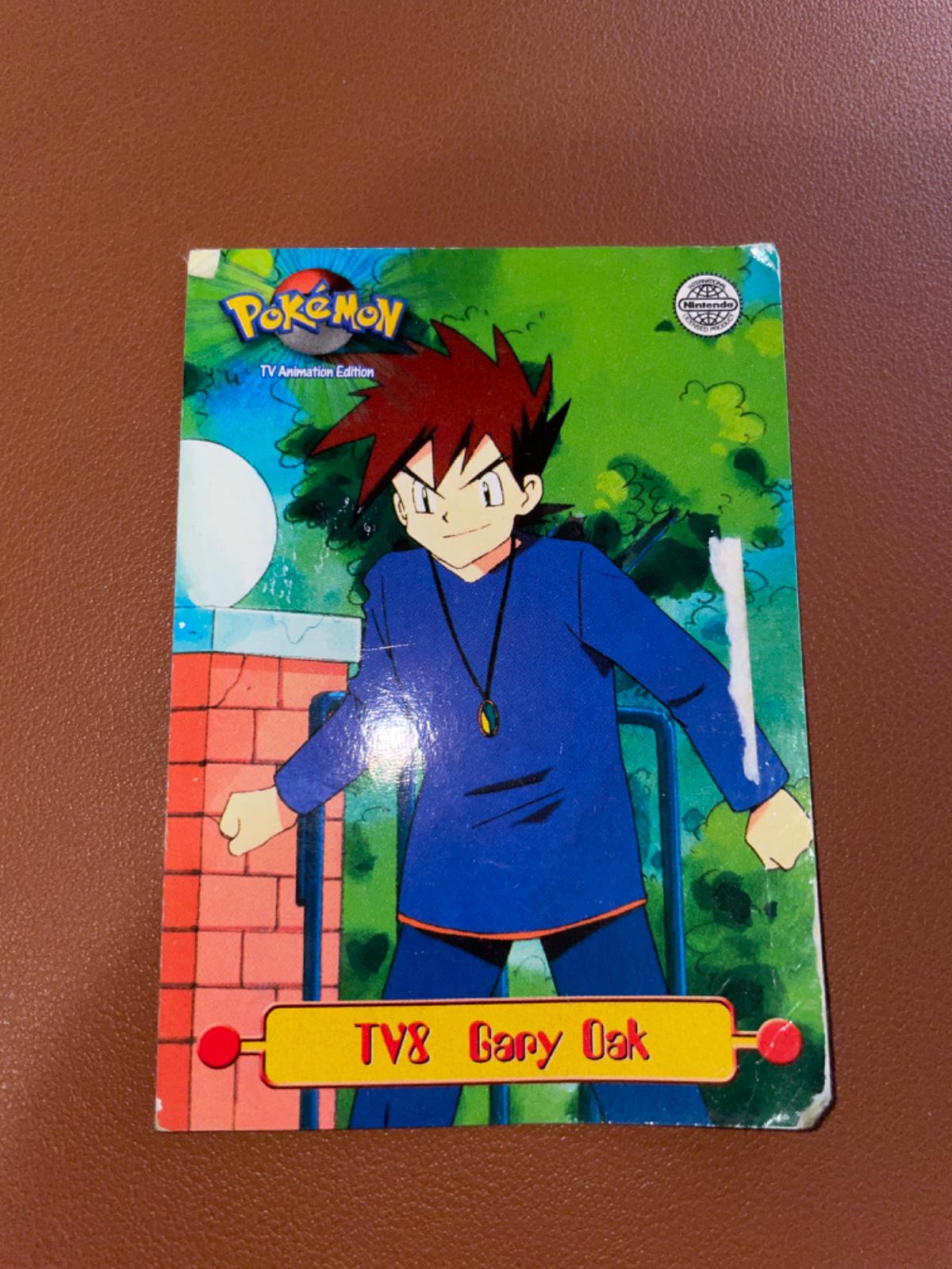 Gary Oak #8 Pokemon 1999 Topps TV