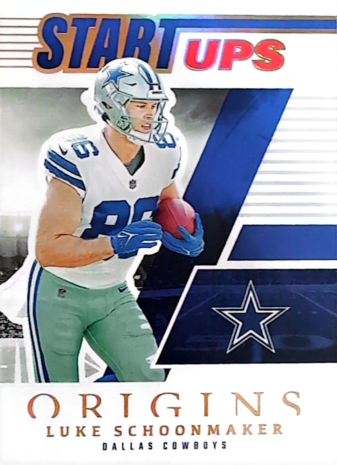 Luke Schoonmaker #SU-7 Football Cards 2023 Panini Origins Start Ups