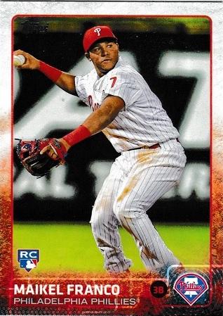 Maikel Franco #309 Baseball Cards 2015 Topps