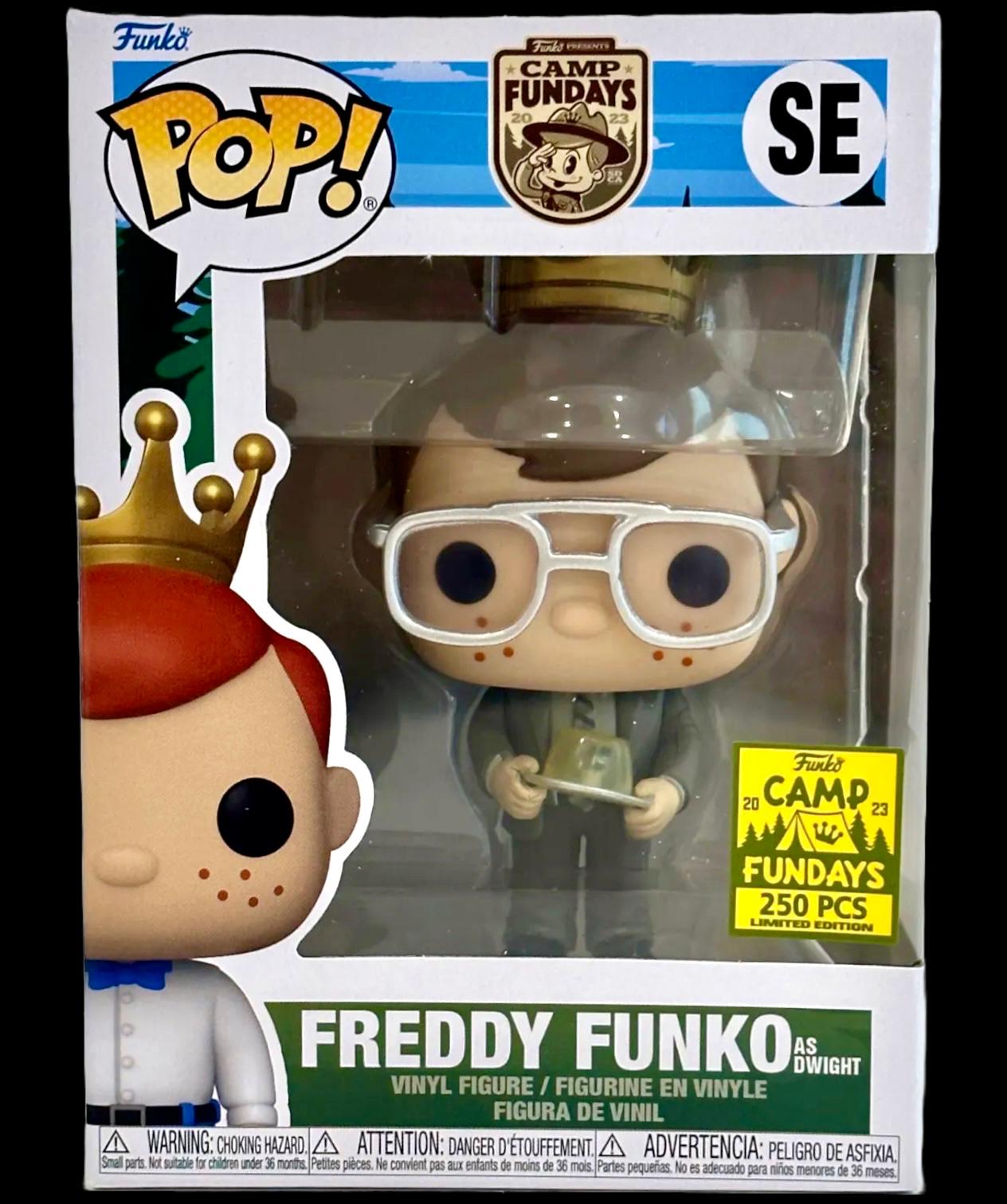 Freddy Funko As Dwight #SE Funko POP Freddy Funko