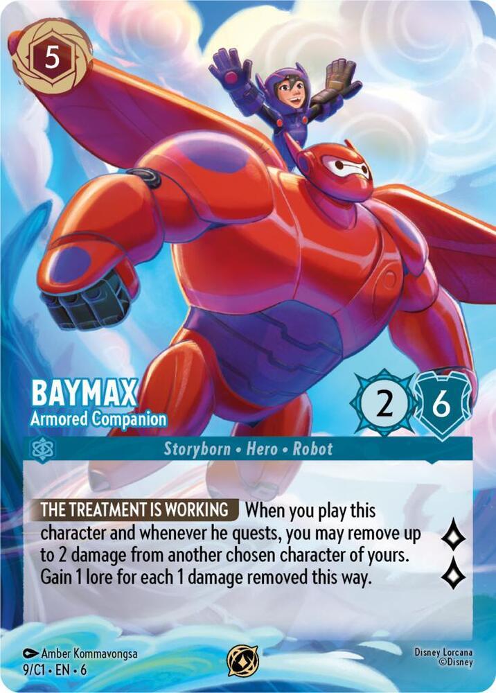 Baymax - Armored Companion #9 Lorcana Promo