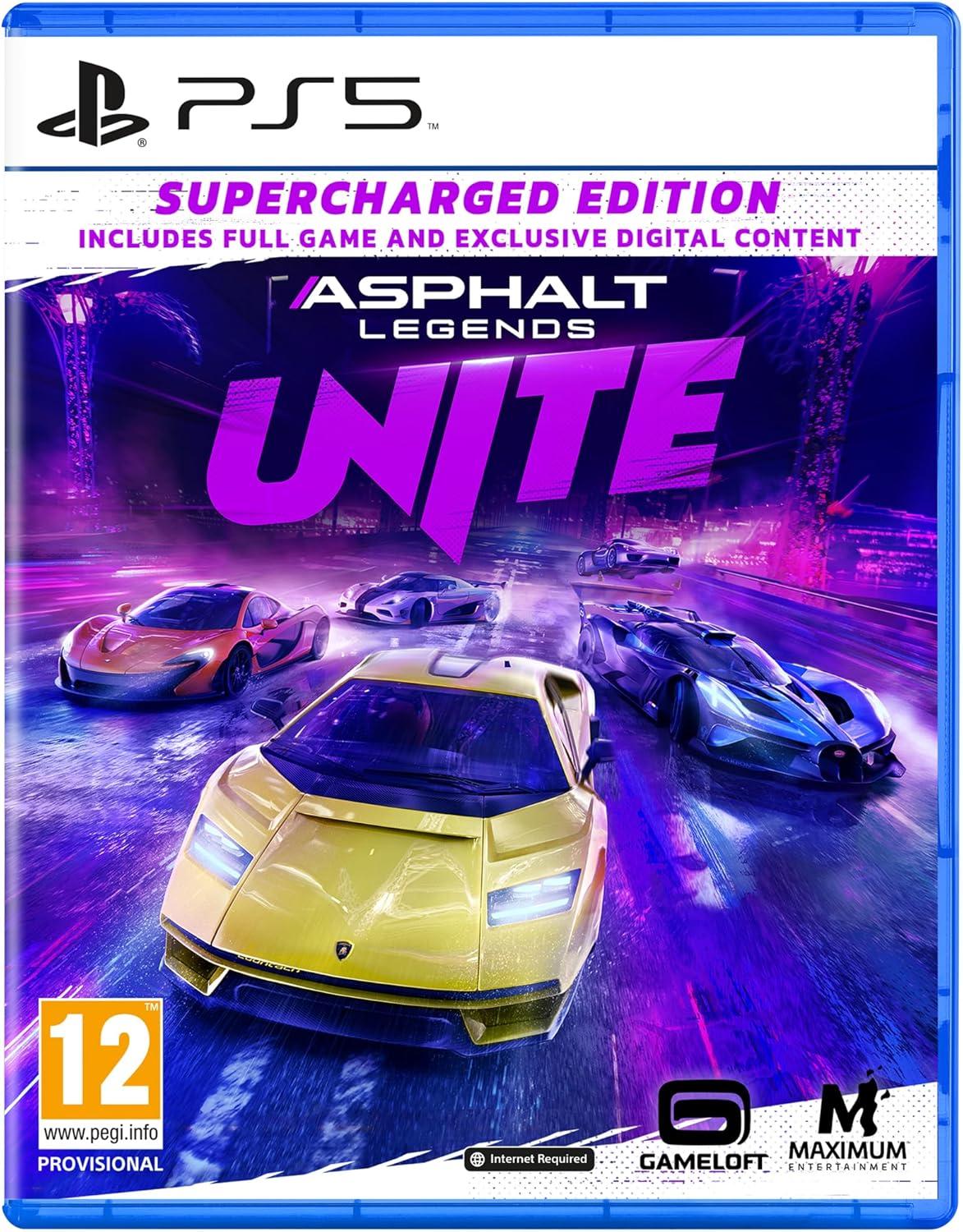 Asphalt Legends: Unite - Supercharged Edition PAL Playstation 5