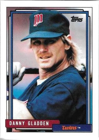 Danny Gladden #177 Baseball Cards 1992 Topps