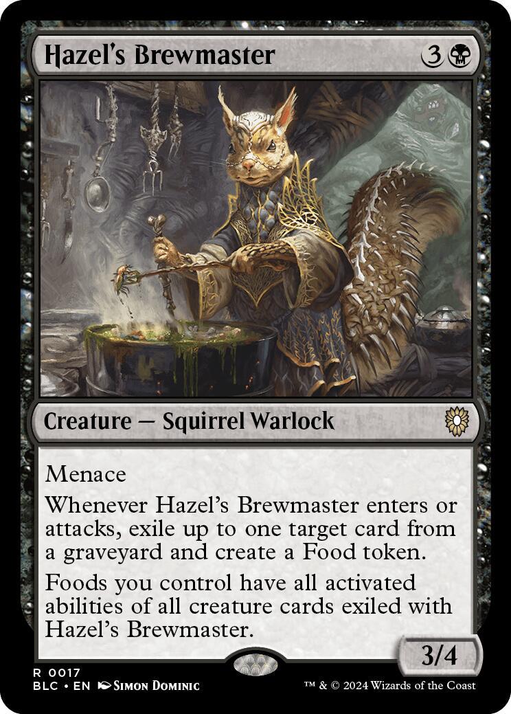 Hazel's Brewmaster (Magic Bloomburrow Commander)